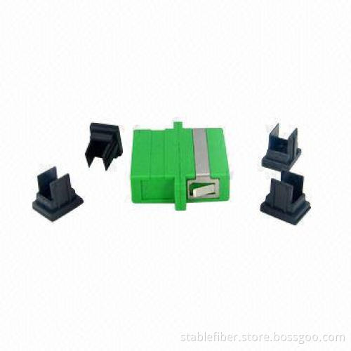 SC/APC Fiber-optical Adapters, Available in Duplex Type, Used in Transmission Systems